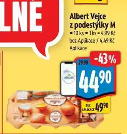 Albert Albert Vejce z podestýlky M 10 ks nabídka