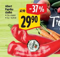Albert Albert Paprika sladká 2 ks nabídka
