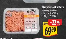Albert Kuřecí steak mletý nabídka