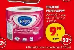 Penny Market TOALETNÍ PAPÍR WIPPY, 1 role nabídka