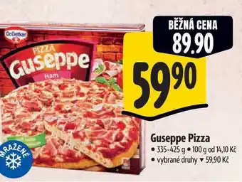Albert Guseppe Pizza nabídka
