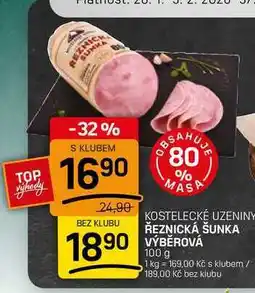 Flop ŘEZNICKÁ ŠUNKA VÝBĚROVÁ nabídka