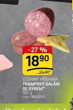 Flop TRAMPSKÝ SALÁM SE SÝREM nabídka