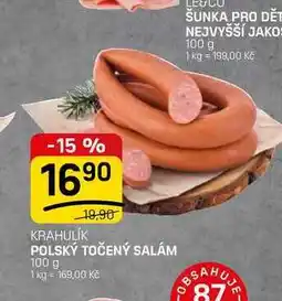 Flop POLSKÝ TOČENÝ SALÁM nabídka