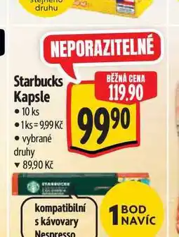 Albert Starbucks Kapsle 10 ks nabídka