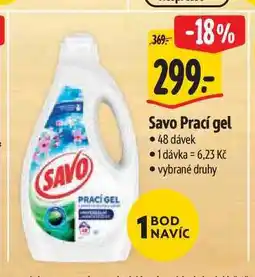Albert Savo Prací gel 48 dávek nabídka