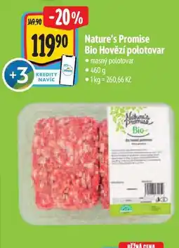Albert Nature's Promise Bio Hovězí polotovar nabídka