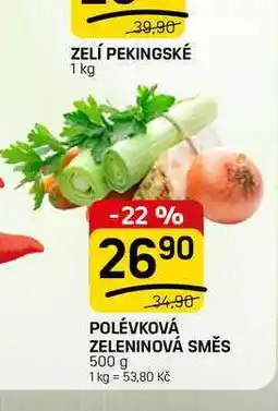 Flop POLÉVKOVÁ ZELENINOVÁ SMĚS nabídka