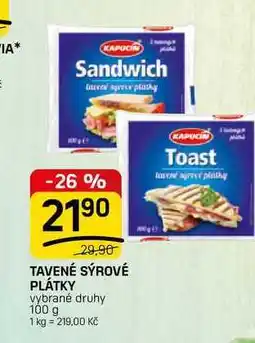 Flop TAVENÉ SÝROVÉ PLÁTKY vybrané druhy nabídka