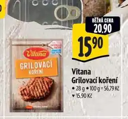 Albert Vitana Grilovací koření nabídka
