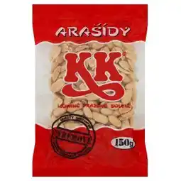 Albert KK Arašídy loupané pražené solené 150g nabídka