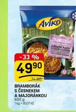 Flop BRAMBORÁK S ČESNEKEM A MAJORÁNKOU nabídka