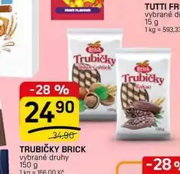 Flop TRUBIČKY BRICK vybrané druhy nabídka