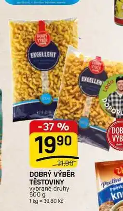 Flop DOBRÝ VÝBĚR TĚSTOVINY nabídka