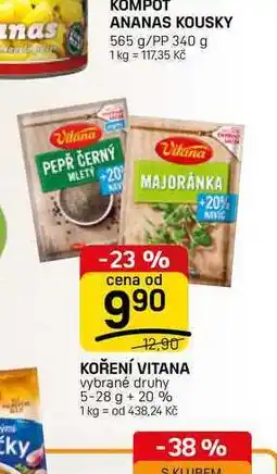 Flop KOŘENÍ VITANA vybrané druhy nabídka