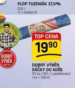 Flop DOBRÝ VÝBĚR SÁČKY DO KOŠE 10 ks nabídka