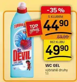 Flop WC GEL vybrané druhy 11 nabídka