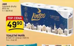 Flop TOALETNÍ PAPÍR 8 rolí 3-vrstvý nabídka