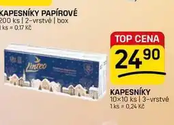 Flop KAPESNÍKY 10x10 ks 3-vrstvé nabídka