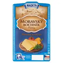 Tesco Madeta Moravský bochník 45% plátky 100g nabídka