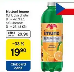 Tesco Mattoni Imuno, 0,7 1, dva druhy nabídka