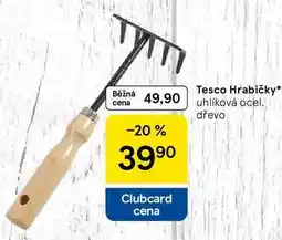 Tesco Tesco Hrabičky, uhlíková ocel, dřevo nabídka