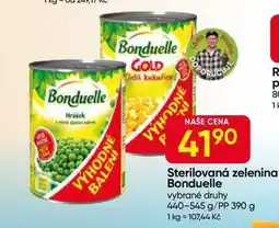 Hruška Bonduelle Sterilovaná zelenina vybrané druhy 440-545 g/PP 390 g nabídka