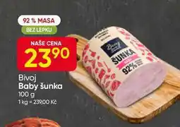 Hruška Baby šunka nabídka