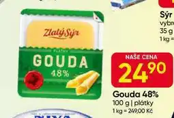 Hruška Gouda 48% 100 g, plátky nabídka