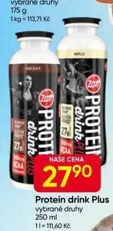 Hruška ZOTT Protein drink Plus vybrané druhy nabídka