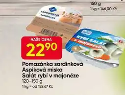 Hruška Aspiková miska nabídka