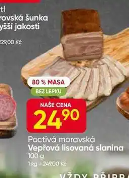 Hruška Poctivá moravská Vepřová lisovaná slanina nabídka