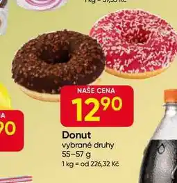 Hruška Donut vybrané druhy nabídka
