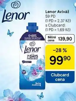 Tesco Lenor Aviváž, 59 PD nabídka