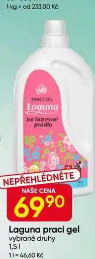 Hruška Laguna prací gel vybrané druhy nabídka