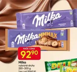 Hruška Milka vybrané druhy nabídka