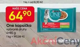 Hruška Purina One kapsička pro kočky vybrané druhy 4× nabídka