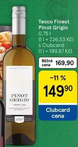 Tesco Tesco Finest Pinot Grigio nabídka
