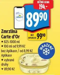 Albert Zmrzlina Carte d'Or nabídka