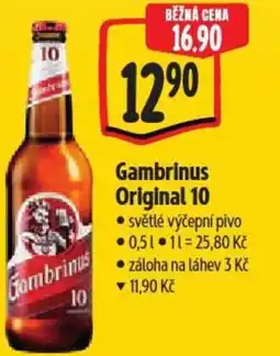 Albert Gambrinus Original 10 nabídka