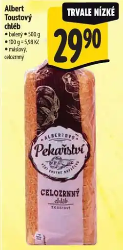 Albert Albert Toustový chléb nabídka