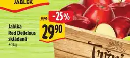 Albert Jablka Red Delicious skládaná nabídka