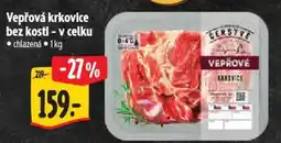 Albert Vepřová krkovice bez kosti - v celku nabídka