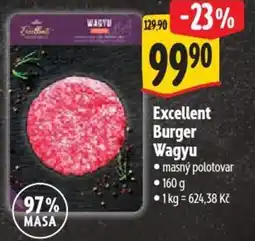 Albert Excellent Burger Wagyu nabídka