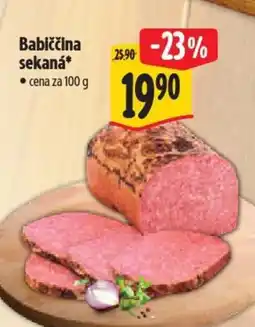 Albert Babiččina sekaná nabídka