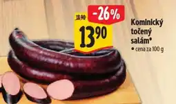 Albert Kominický točený salám nabídka