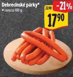 Albert Debrecínské párky nabídka