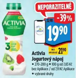 Albert Activia Jogurtový nápoj nabídka