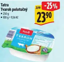 Albert Tatra Tvaroh polotučný nabídka