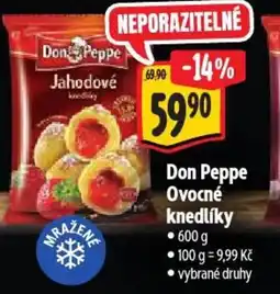 Albert Don Peppe Ovocné knedlíky nabídka
